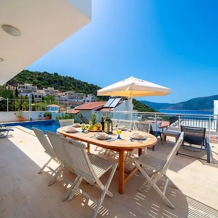Villa özel Havuzlu Büyük - Kalkan Plaja Sadece 200mt *